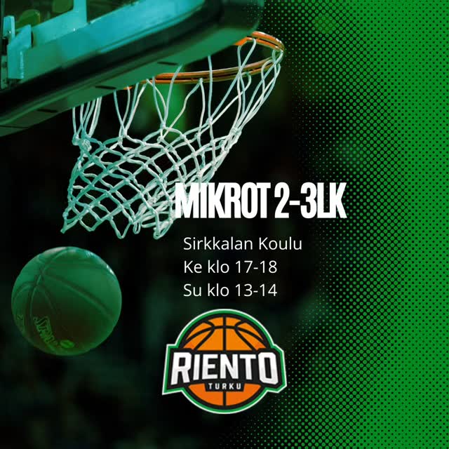 Treenit pyörähtäneet käyntiin myös Mikrot (2-3lk) ryhmän osalta, ja uusia pelaajia otetaan mieluusti mukaan.😎

Jos olet kiinnostunut, niin sivuilta löytyy tarkemmat ohjeet. Tai lähetä viestiä täällä tai sähköpostilla. Toimintaan tervetulleita kaikki, ja ensimmäinen kk on ilmainen kokeilu.😊

Nähdään treeneissä!🙌🏼🏀

hallitus@turunriennonkoripallo.fi
turunriennonkoripallo.fi/juniorit/mikrot